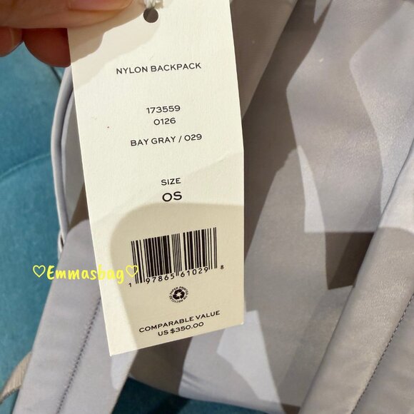 Tory Burch Nylon Backpack 173559 In  Lightweight $350 main image 5